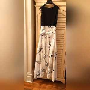 Black and White Lauren by Ralph Lauren Gown